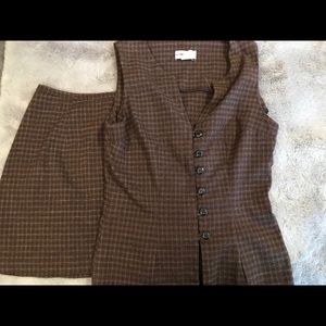 Rampage Sleeveless Skirt 2 piece Set